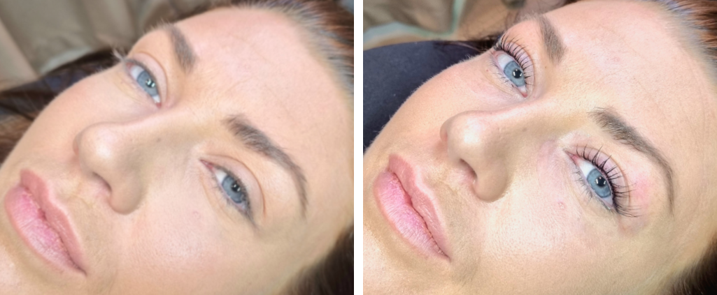 Lash lift på Âme studio i Örebro